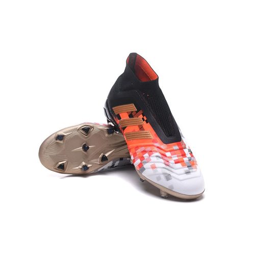 adidas fodboldstøvler til mænd Predator 18+ Telstar FG - Sort Orange_4.jpg
